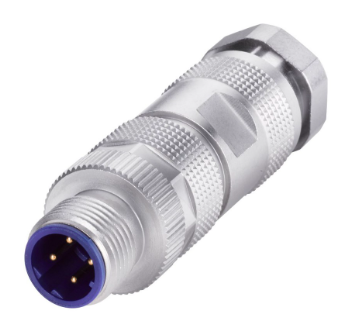 IE M12 Plug PRO M12 conector con caja de metal robusta y sistema de montaje rápido SIEMENS 6GK1901-0DB10-6AA0